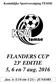 Koninklijke Sportvereniging TEMSE. FLANDERS CUP 23 e EDITIE 5, 6 en 7 aug Jun. A (U18 t/m U21) - JUNIORS