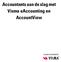 Accountants aan de slag met Visma eaccounting en AccountView