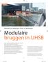 Modulaire bruggen in UHSB