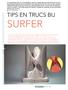 TIPS EN TRUCS BIJ SURFER