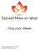 Oog voor elkaar. Verkiezingsprogramma Gemeente West Maas en Waal