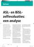 ASL- en BiSLzelfevaluaties: