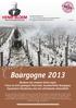 Voorverkoop. Bourgogne 2013