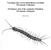 Voorlopige atlas van de duizendpoten van België (Myriapoda, Chilopoda) Preliminary atlas of the centipedes of Belgium (Myriapoda, Chilopoda)