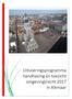Uitvoeringsprogramma handhaving en toezicht omgevingsrecht 2017 in Alkmaar