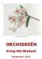 Dendrobium moschatum ORCHIDEEËN. Kring NO-Brabant