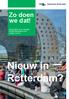 Zo doen we dat! Informatie voor nieuwe Rotterdammers van buiten de EU