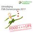 Uitnodiging FSIN Zomercongres 2017 FOOD < = > LIFE. Over de betekenis van food als lifestyle voor alle schakels in de keten