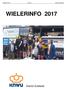 Wielerinfo 2017 K.N.W.U. District Zuid-West WIELERINFO District Zuidwest