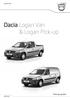 Dacia Logan Van & Logan Pick-up