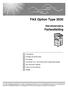 FAX Option Type Faxhandleiding. Gebruiksaanwijzing