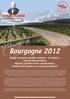 Bo BV oorverkoop. Bourgogne 2012