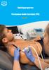 Opleidingsprogramma. Percutaneous Needle Electrolysis (PNE)