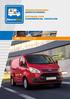 BEDRIJFSWAGEN- INRICHTINGEN FITTINGS FOR COMMERCIAL VEHICLES FORD TRANSIT CUSTOM