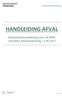 HANDLEIDING AFVAL. Interpretatiehandleiding over de MERrubrieken Afvalverwerking / / Interpretatiehandleiding