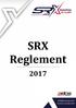 Reglement SRX Cup 2017