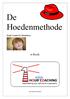 De Hoedenmethode. e-book. Denk Creatief & Moeiteloos.