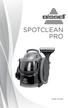 SPOTCLEAN PRO 1558-SERIE