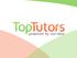 Introductie TopTutors is een stichting die bijles door oud-leerlingen faciliteert op haar partnerscholen