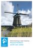 Waterverkenning in eigen omgeving Noord-Holland werkt aan water
