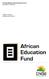 Stichting Meijburg African Education Fund gevestigd te Amstelveen. Rapport inzake de jaarrekening 2013/2014