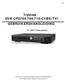 Trybride DVR CPD705/708/716-CVBS//TVI GEBRUIKERSHANDLEIDING