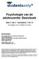 Psychologie van de adolescentie: Basisboek