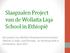 Slaapzalen Project van de Wollaita Liqa School in Ethiopië