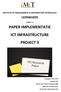 PAPER IMPLEMENTATIE ICT INFRASTRUCTURE PROJECT 3