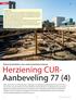 Herziening CUR- Aanbeveling 77 (4)