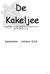De Kakeljee. Tweemaandelijks activiteitenprogramma KLJ Nieuwrode