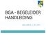 BGA - BEGELEIDER HANDLEIDING BGA COMITE, 1 JULI 2017