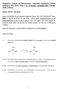 LEES DE VRAGEN AANDACHTIG ALVORENS TE ANTWOORDEN: 1. Het reactieve intermediair isobutyl cation (1) legt spontaan om naar een tert-butyl cation (2).