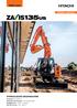 ZAXIS-6-serie HYDRAULISCHE GRAAFMACHINE