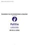 Algemene politieverordening PZ LoWaZoNe. ALGEMENE POLITIEVERORDENING LOWAZONE (gas niet-verkeer)