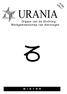 Jan 2004 jg 98 nr 1 URANIA. Orgaan van de Stichting Werkgemeenschap van Astrologen W I N T E R