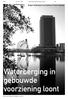 Waterberging in gebouwde voorziening loont