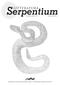 Serpentium. litteratura JAARGANG 34 NUMMER 2 EUROPESE SLANGENVERENIGING - EUROPEAN SNAKE SOCIETY