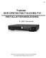 Trybride DVR CPD705/708/716-CVBS//TVI INSTALLATIEHANDLEIDING