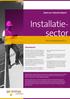 Installatiesector. Aeternus Industry Report. Het installatiebedrijf 2.0. Voorwoord