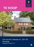 TE KOOP. Cort van der Lindenlaan 31, 7521 AR Enschede. Vraagprijs ,- k.k.