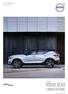 21 SEPTEMBER 2017 Modeljaar De nieuwe VOLVO XC40 LAUNCH EDITIONS VOLVOCARS.BE