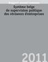 Rapport annuel commun. Système belge de supervision publique des réviseurs d entreprises