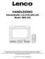 HANDLEIDING. DRAAGBARE LCD DVD-SPELER Model: MES-230