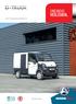 oneindig veelzijdig. LOW DIESEL chassis cabine van Laadbak Pick-up  CONSUMPTION