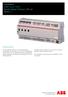 ABB i-bus KNX Ruimte Master Premium, DIN-rail RM/S 2.1