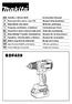 GB Cordless Driver Drill Instruction Manual F Perceuse-Visseuse sans Fil Manuel d instructions D Akku-Bohrschrauber Betriebsanleitung