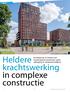 thema De Verkenner in Utrecht met verspringende stramienen, grote uitkraging en ultradunne balkons Heldere krachtswerking in complexe constructie