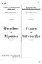 Antwoorden. Questions. Vragen. Réponses N. 109 BELGISCHE KAMER VAN VOLKSVERTEGENWOORDIGERS CHAMBRE DES REPRÉSENTANTS DE BELGIQUE