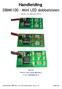 Handleiding. DBMK100 Mini LED dobbelsteen. Versie 1.0 (februari 2012) Digibytez Website: